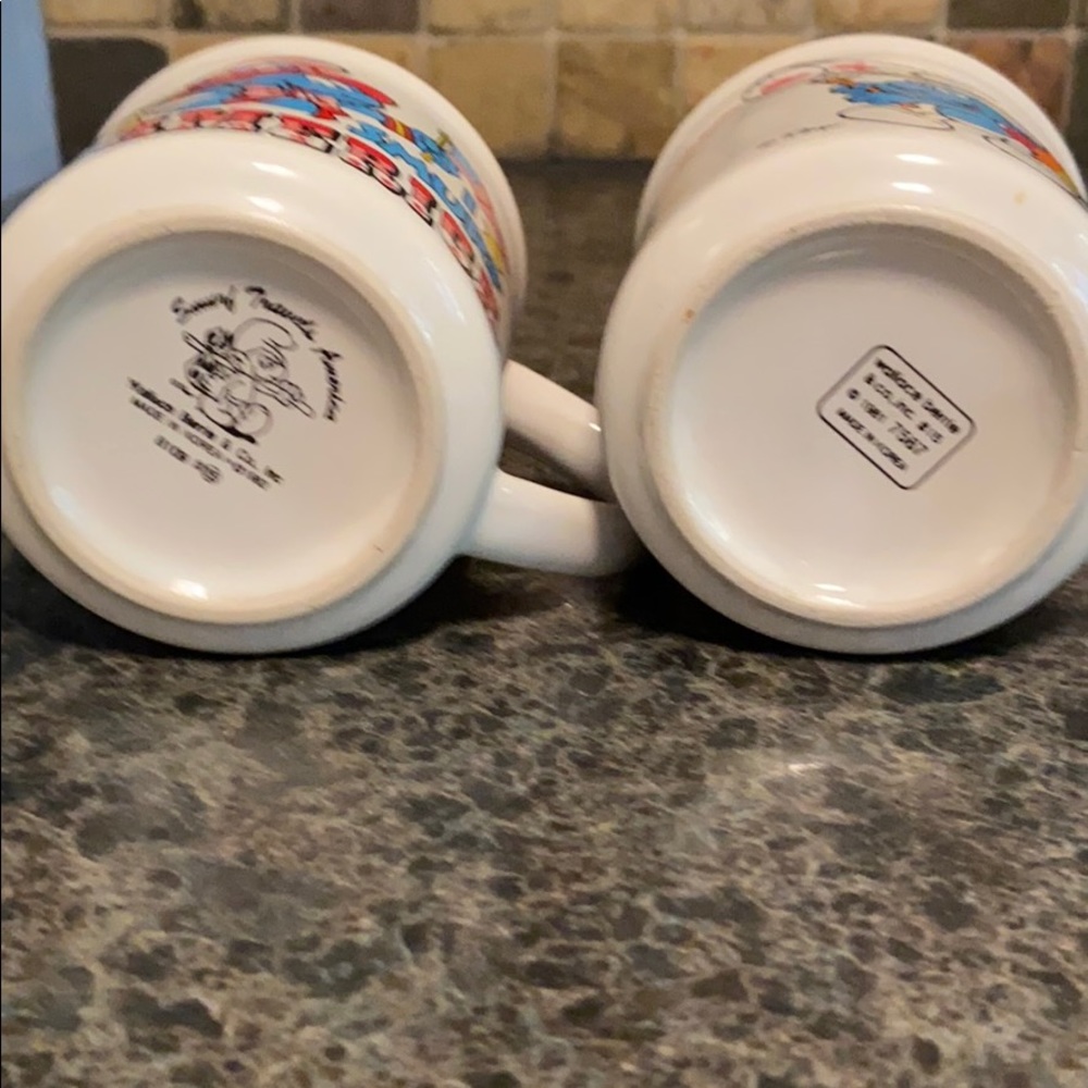 Smurf mugs